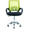 Офісне крісло керівника Richman Спайдер Сітка Чорне + Салатове