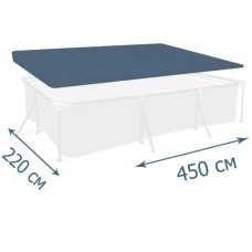 Захисний тент-чохол Intex 28039,  ▭ 450 х 220 см для каркасного басейну