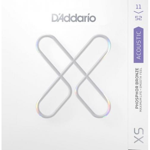 Струни для акустичної гітари D'Addario XSAPB1152 Phosphor Bronze Custom Light Acoustic Guitar Strings 11/52 Струни для акустичної гітари D'Addario XSAPB1152 Phosphor Bronze Custom Light Acoustic Guitar Strings 11/52