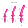 Анальна пробка з дилдо Strap-On-Me SWITCH PLUG-IN SEMI-REALISTIC DILDO FUCHSIA - L (м'ята упаковка) в інтернет супермаркеті PbayMarket!