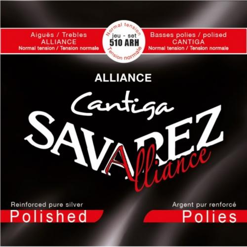 Струни для класичної гітари Savarez 510ARH Alliance Cantiga Polished Classical Guitar Strings Струни для класичної гітари Savarez 510ARH Alliance Cantiga Polished Classical Guitar Strings