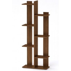 Стелаж-полиця Компанит П 29 61,7х27,6х160,7 см горіх