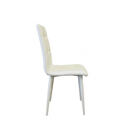 Стілець Max's furniture Мічіган 02 Білий/Білий Стілець Max's furniture Мічіган 02 Білий/Білий