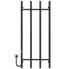 Рушникосушарка електрична Split П4 500х1200 Deffi Чорний JD04 (A.SP.120.50.4.E.B.L.2)