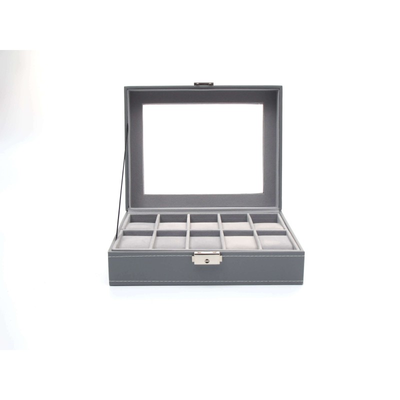 Шкатулка для зберігання годинників Craft 10PU.GR Сірий