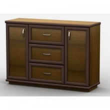 Комод Тиса Мебель АКМ-64 1 Лісовий горіх 45x90x140 см