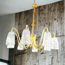 Світлодіодна люстра No Brand Orbita 5030 Золотистий