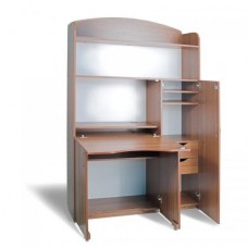 Стіл-Бюро Тиса Мебель Б-4 Горіх лісовий 1940x400x1200 мм