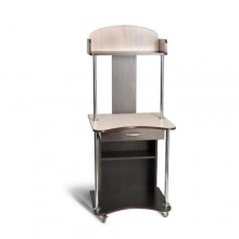 Стіл комп'ютерний Тиса Мебель СК-3 Венге Молочний 1470x600x600 мм