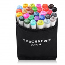 Маркери для скетчінга  Touchnew  30 кольорів. Набір для анімації та дизайну