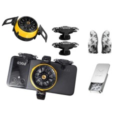 Набір 4 в1: кулер MEMO DLA6 напальчники MEMO Pro з металевим боксом триггери імпульсні AK02