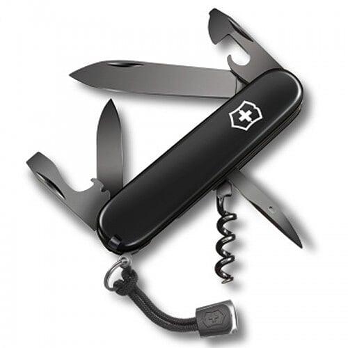 Швейцарський ніж Victorinox Spartan Onyx Black 91 мм, 12 функцій, чорний (1.3603.31P) Швейцарський ніж Victorinox Spartan Onyx Black 91 мм, 12 функцій, чорний (1.3603.31P)