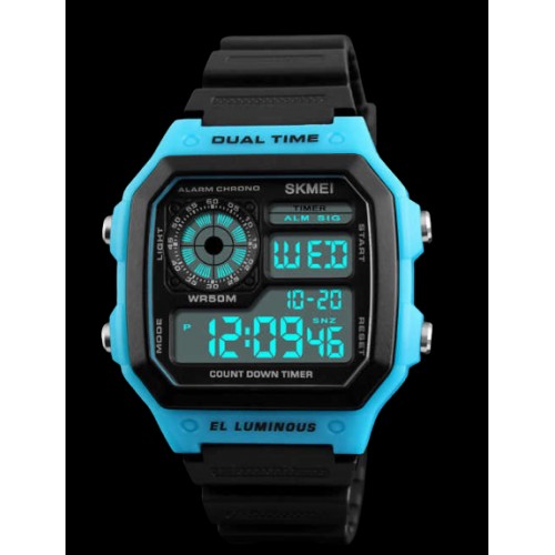 Годинник наручний Skmei 1299 Black Годинник наручний Skmei 1299 Black