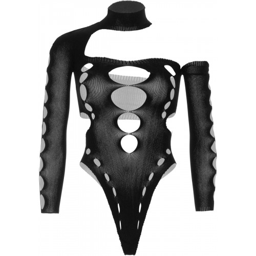 Боді Leg Avenue Seamless thong back bodysuit Black One Size в інтернет супермаркеті PbayMarket!