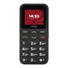 Мобільний телефон ERGO R181 Dual Sim Black (6653747)
