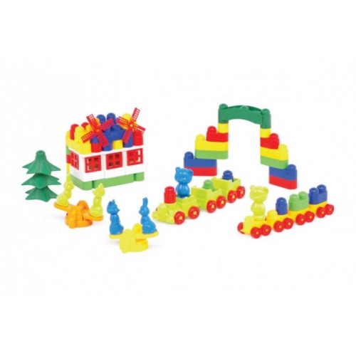 Дитячий конструктор Colorplast  Дитячий конструктор Colorplast