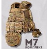Плитоноска без плит з підсумками No Brand М7 One Size Мультикам (1942418752)
