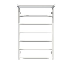 Рушникосушарка водяна Трапеція з полицею П7 500х800 Deffi Білий (C.TP.80.50.7.W.A)