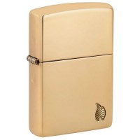 Запальничка Zippo Armor High Polish Brass Flame Design Series Flame 5,6х3,8х1,3 см Золотистий (46397) Запальничка Zippo Armor High Polish Brass Flame Design Series Flame 5,6х3,8х1,3 см Золотистий (46397)