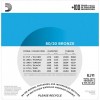Струни для акустичної гітари 6 шт D'Addario EJ11 80/20 Bronze Light Acoustic Guitar Strings 12/53