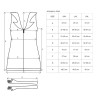 Еротичний костюм медсестри Obsessive Emergency dress S/M, white, сукня, стринги, рукавички, чепчик, в інтернет супермаркеті PbayMarket!