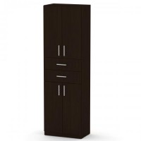 Шафа книжкова Компаніт КШ-11 60х37х195 см Венге темний Шафа книжкова Компаніт КШ-11 60х37х195 см Венге темний