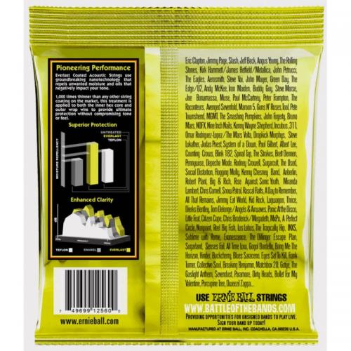 Струни для акустичної гітари Ernie Ball 2554 Everlast 80/20 Bronze Medium Acoustic 13/56 Струни для акустичної гітари Ernie Ball 2554 Everlast 80/20 Bronze Medium Acoustic 13/56
