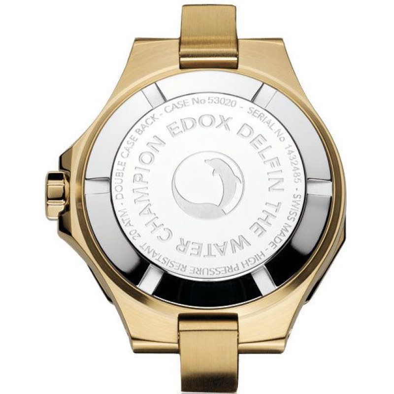 Годинник EDOX Delfin Diver Date Lady 53020 37JC NANRUD