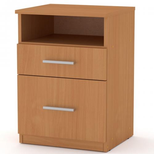 Тумбочка нічна Компаніт ПКТ 4 44х38х62 см Бук Тумбочка нічна Компаніт ПКТ 4 44х38х62 см Бук