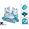 Комплект роликів із захистом Happy. Turquoise (розмір 29-33) 737530235