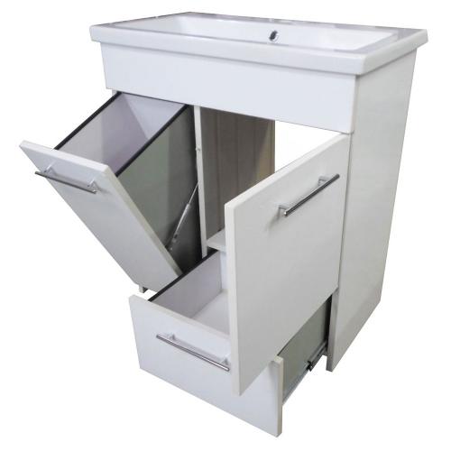 Тумба Mikola-M Plastics 2.0 Всі разом із прямокутним умивальником Комо 70 см Тумба Mikola-M Plastics 2.0 Всі разом із прямокутним умивальником Комо 70 см