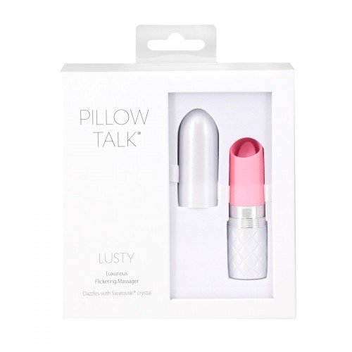 Вібратор Pillow Talk Lusty Luxurious Flickering Massager - Pink в інтернет супермаркеті PbayMarket!