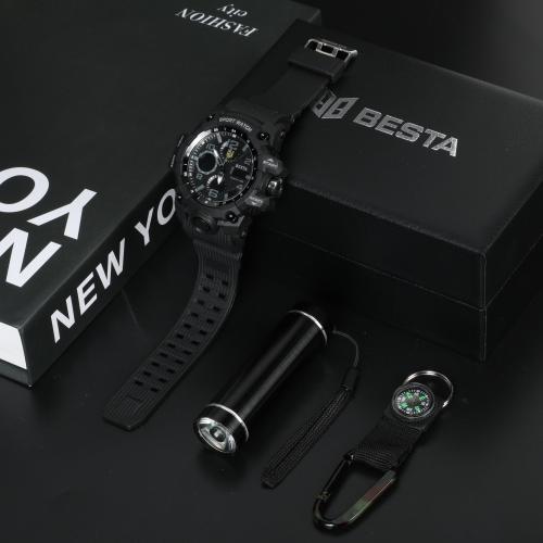 Подарунковий набір BESTA Box Peremoga Light з компасом Чорний (3365)