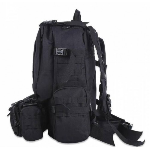 Рюкзак тактичний армійський Armory Tactics-08 Black 55 л Рюкзак тактичний армійський Armory Tactics-08 Black 55 л