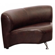 Диван Richman Флорида Кут 780 x 700 x 680H см Титан Dark Brown Коричневий