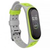 Ремінець Silicone Strap для Xiaomi Mi Band 5/6 Grey Green