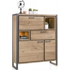 Комод Loft NS-239 1530x1250x420 мм Чорний