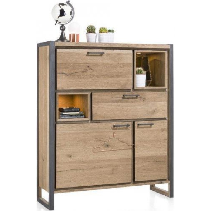 Комод Loft NS-239 1530x1250x420 мм Чорний