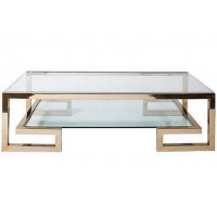 Кавовий журнальний столик у стилі Loft NS-667 430x1200x1200 мм Черный