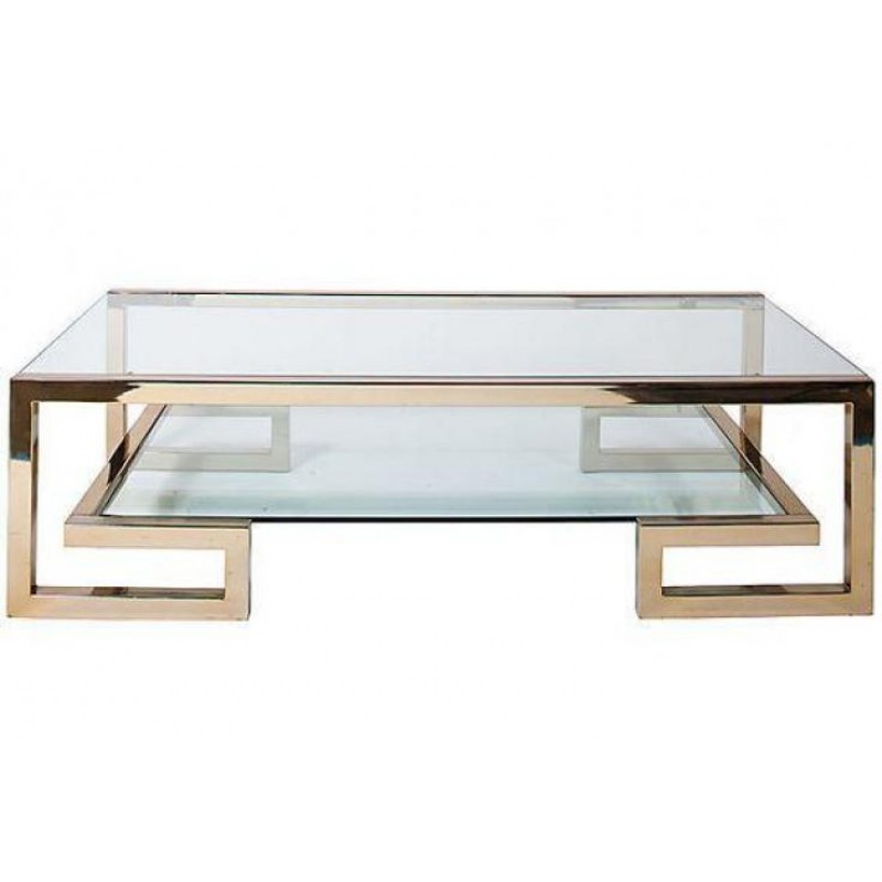 Кавовий журнальний столик у стилі Loft NS-667 430x1200x1200 мм Черный