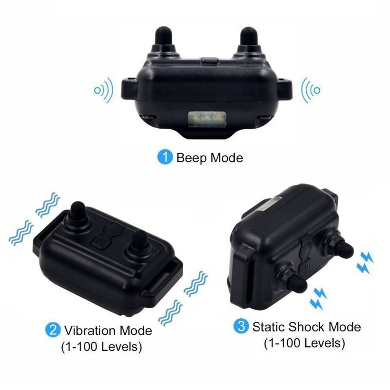Електронашийник для собак дрессирувальний Pet DTC-800 з 3-ма нашийниками для 3-х собак
