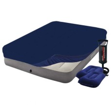 Надувний матрац Intex 64102-3, 137 х 191 х 25 см, з наматрацом-чохлом, двома подушками та ручним насосом. Полуторний