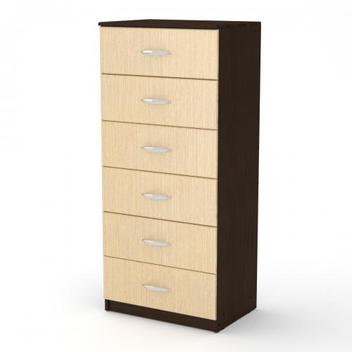 Комод для речей МС 6 Компанит Венге