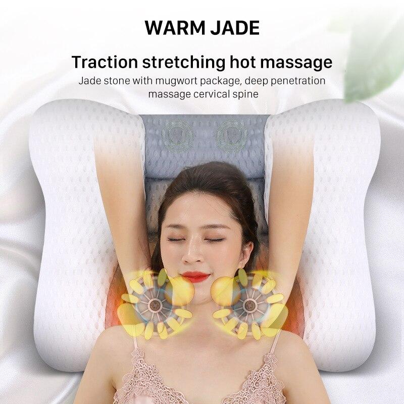 Подушка масажер для шиї Benbo А-3 Сірий (1886927891)