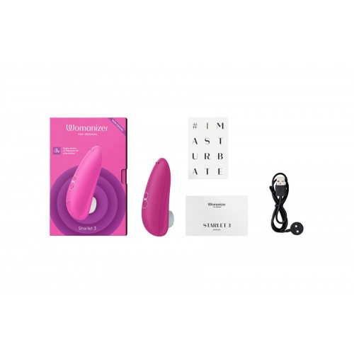 Вакуумний кліторальний стимулятор Womanizer Starlet 3 PINK в інтернет супермаркеті PbayMarket!