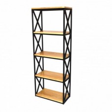 Стелаж для зберігання в стилі Loft NS-1648 1630x650x300 мм Черный