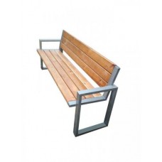 Крамниця паркова в стилі Loft Чорний NS-852 880x1700x450 мм