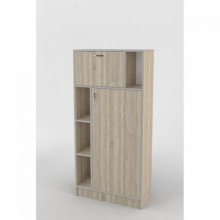 Шафа-Пенал Тиса Мебель ШС-840 Дуб сонома 166x35x80 см