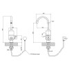 Кран для кухні проточний Lidz (WCR) 95 00 056