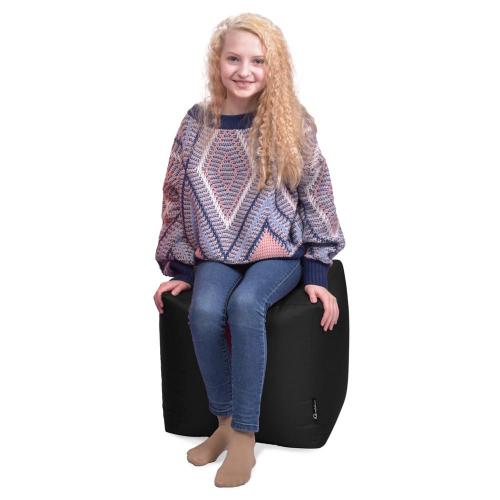 Пуф Кубик Оксфорд 40х40 Студія Комфорту Розмір Стандарт Чорний